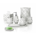 Set d&#39;accessoires de bain en porcelaine (WBC0634B)